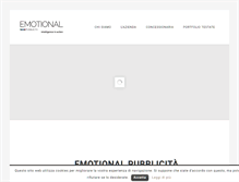 Tablet Screenshot of emotionalsrl.com